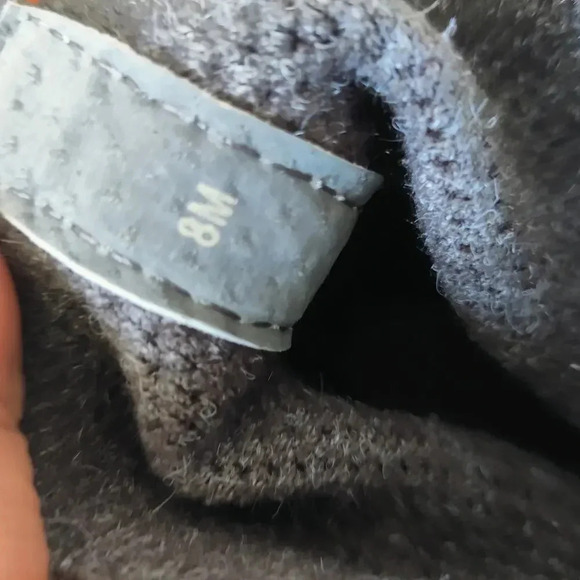 NEW Sofft Elaina Wedge Bootie Size 8M Pull On Fabric/Leather Upper in Gray - Picture 8 of 8